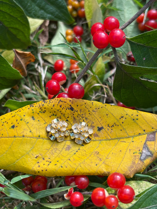 Floral Studs